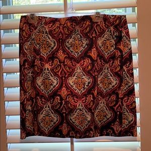 Paisley J. Crew Women’s Skirt!